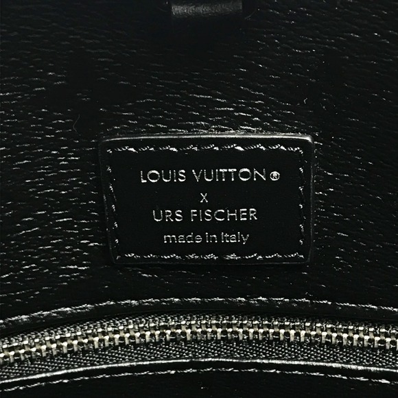 Louis Vuitton Tufted Monogram Handbag Tote Bag White Black - Picture 7 of 8